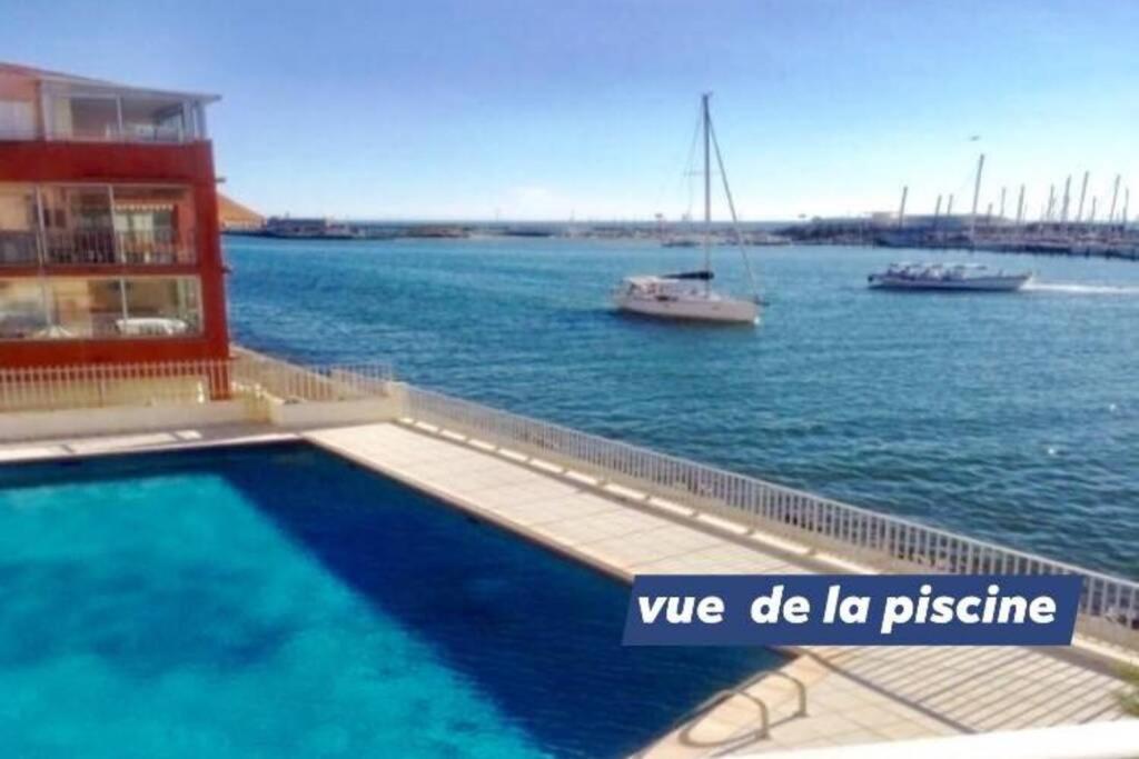 Apartmán Le Panoramique Cap D'Agde Exteriér fotografie